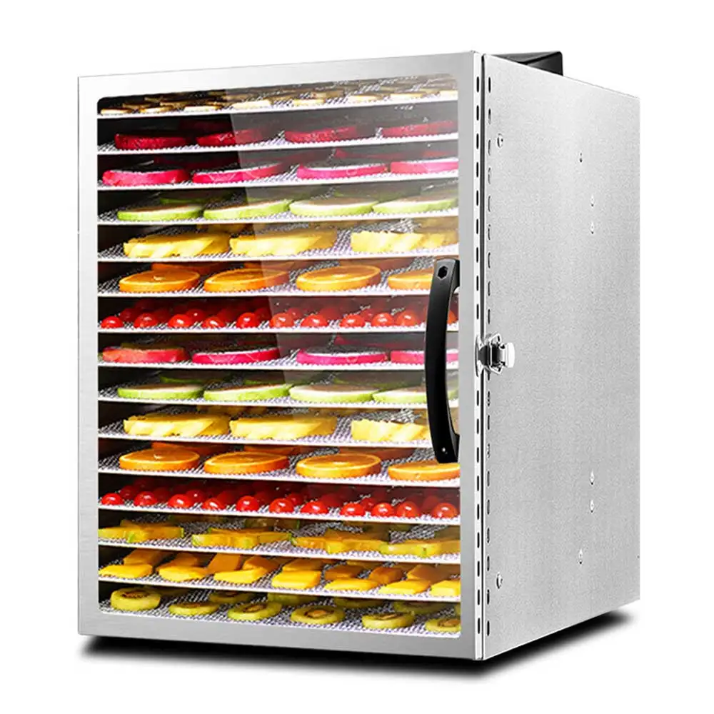 16 layer food dryer Household stainless steel fruit dryer Commercial fruit and vegetable food air