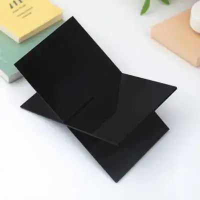 1 세트 튼튼한 아크릴 책 홀더 스탠드 X 모양 주방 레시피 책 홈 오피스 독서 디스플레이 안정적인 베이스 책 스탠드