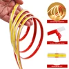 220V COB LED Strip Light with Switch EU Power Plug 2Pin Wire 240LED/M IP67 Waterproof Bright Flexible Adhesive Tape LED Lighting 4