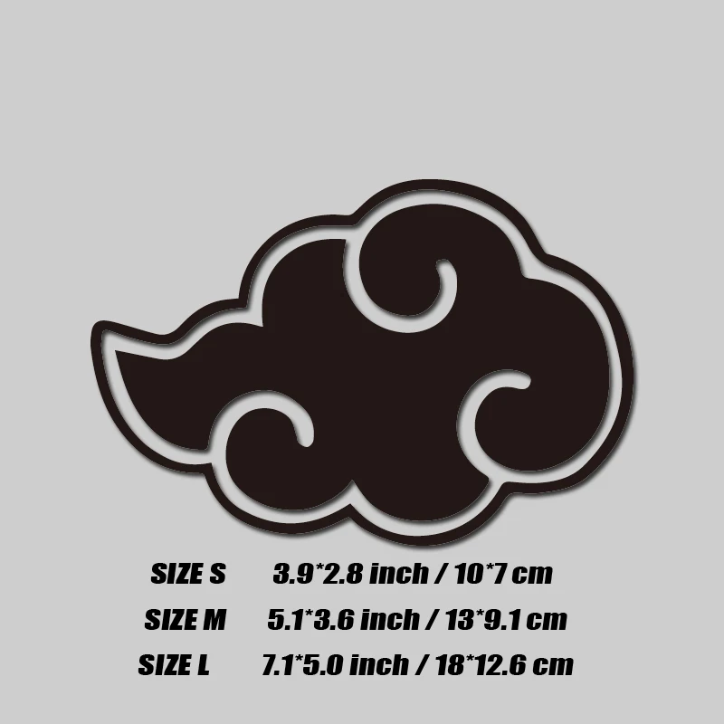 Akatsuki Auspicious Clouds High-Quality Vinyl Decal - Perfect