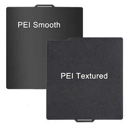 Double-Sided Textured Build Plate with A1 PEI Sheet - 257x257mm (1Pcs PEI (Smooth))