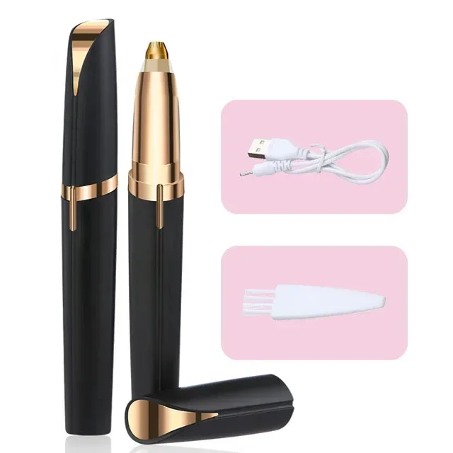 Womens Electric Eyebrow Trimmer Eye Brow Shaper Pencil Face Hair Remover Automatic Eyebrow Shavers Pocketknife eyebrow trimmer set eyebrow trimmer eyebrow razor set eyebrow razor facial hair remover