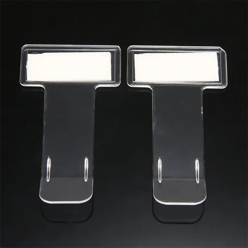 Car Styling Parking Ticket Holder Fastener Card Holder Invoice Receipt Mounting Fastener Plastic Organizer Windshield Sticker - Image 4