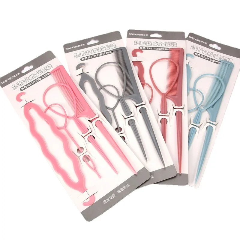 Set Magic Hair Styling Tools forcina fai da te intrecciare i capelli accessori intrecciare Twist Bun Barrette fermagli per capelli per le donne parrucchiere