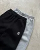 Y2k Retro Loose Straight Pants Men Tracksuit Pants Personalized Pant Leg Zipper Embroidery Design Hip Hop Harajuku Casual Pants 3