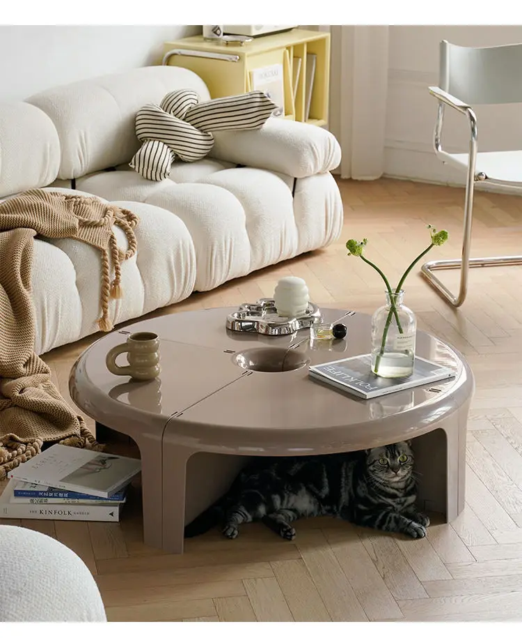 Nordic Round Splicing Coffee Table