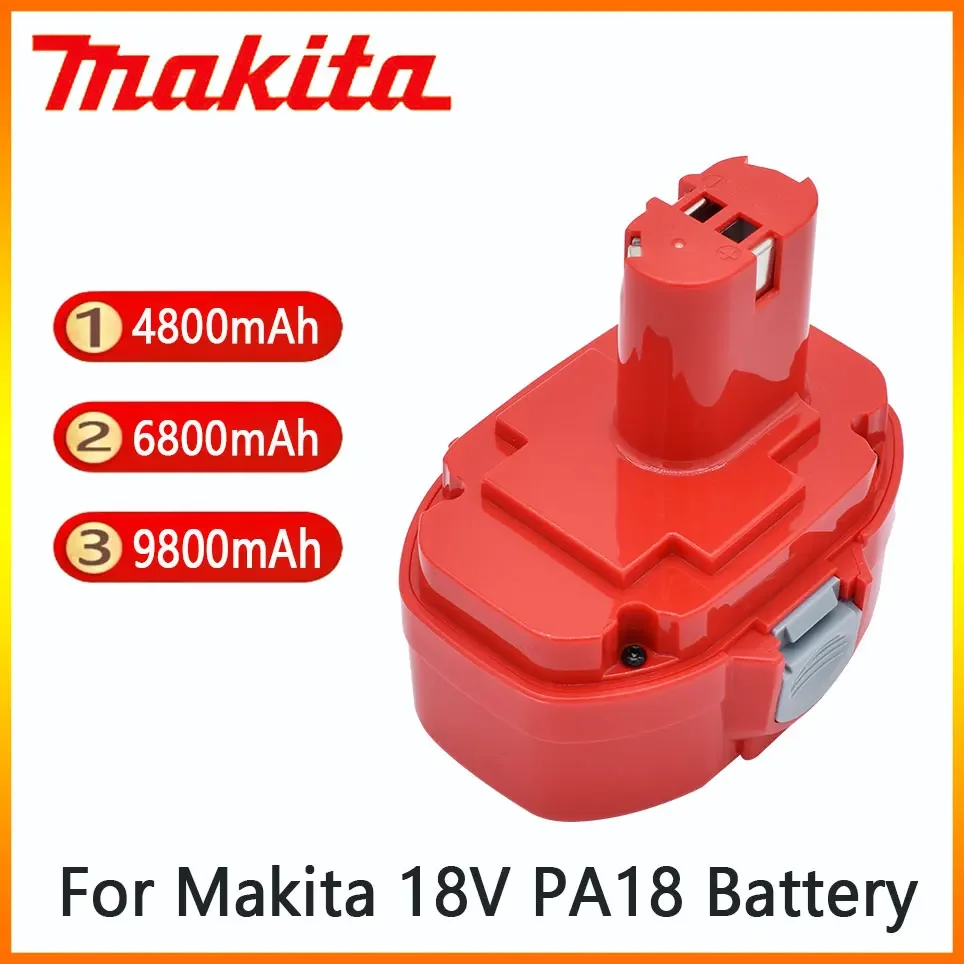 

Makita 18V 4800mAh/6800mAh/9800mAh Ni-MH Battery Replace Makita 18V PA18 1822 1823 1833 1834 1835 1835F 192828-1 192829-9