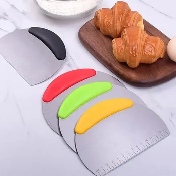 Stainless Steel Dough Scraper 1