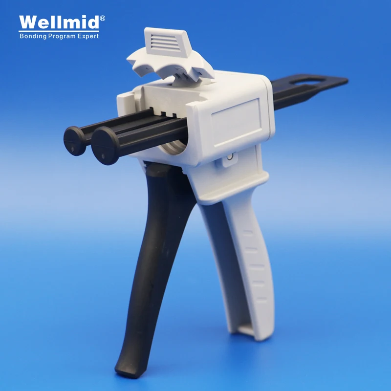 Araldite epoxy adhesive cartridge AB Gun 50ml Dispensing Gun Kit Impression Mixing Dispensing Dispenser 3m AB Glue Gun 1:1 1:2 250pcs 10 1 static mixing nozzles ab glue mixed tube epoxy resin adhesive applicator static mixer 90mm square mixing nozzle set