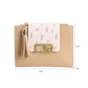 Cute Tassels Women Short Wallet PU Leather Card Bag Female Folding Purse Small Coin Purse Card Holder Clutch Credit Card Bag 6