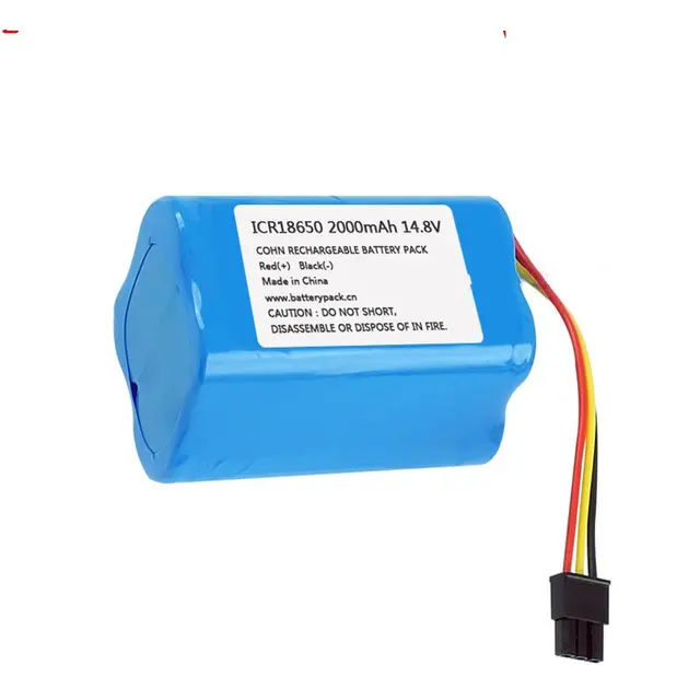 Wholesale Custom ICR18650 2000mAh 14.8v Rechargeable Lithium Battery