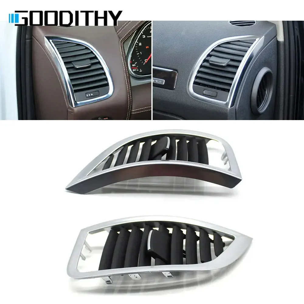 

Dash Front Left Right Air Conditioner Panel AC Vent Outlet Grille Cover Trim For Audi Q7 2006 2007 2008 2009 2010 2011 2012 2013