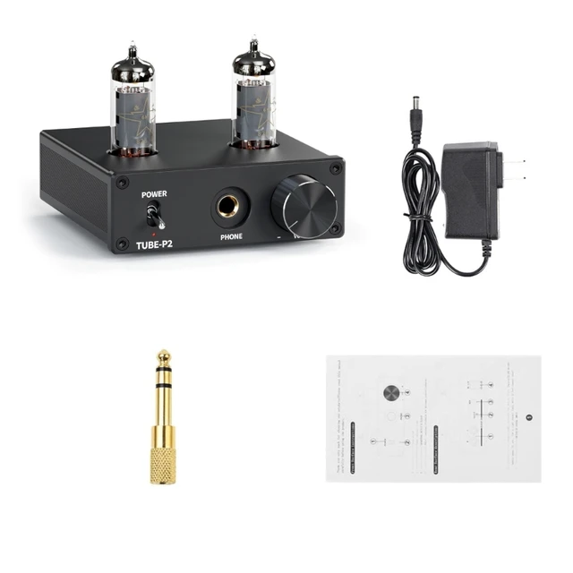 최적의 사운드 경험을 위한 P2 통합 휴대용 헤드폰 앰프