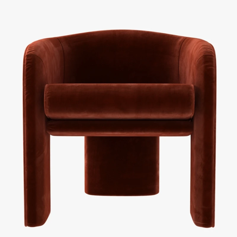 

Milo Baughman Armchair Minimalist modern fabric armchair