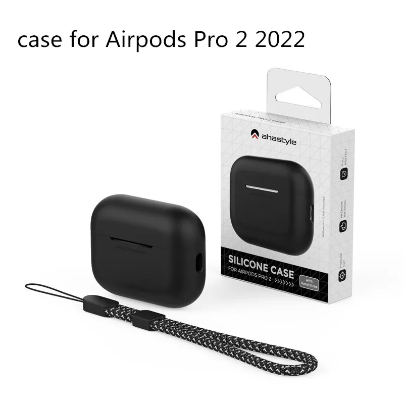 Per Airpods Pro 2 Custodia Protettiva In Silicone Cover [Led Anteriore Visibile] Airpods Pro 2022 Con Landyard Per Airpods Pro 2A Generazione