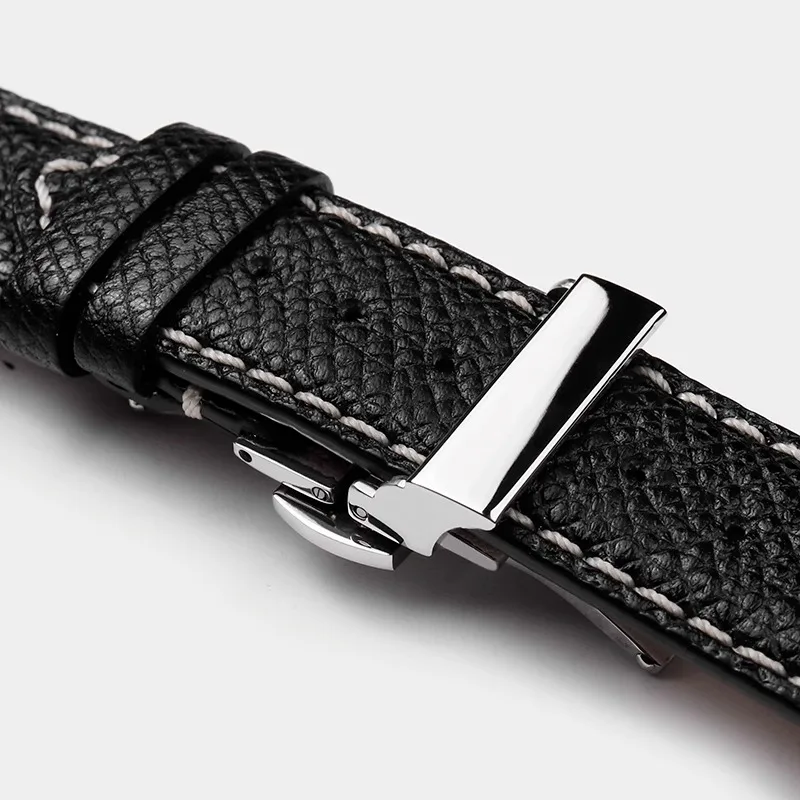 Versatile Butterfly Buckle Accessory for Leather, Nylon, and Silicone Straps