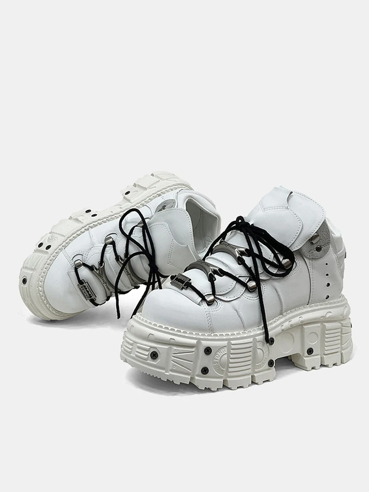 2025 Men's Punk Heavy Metal Women's Small Height Increasing