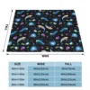 Zooplankton Throw Blanket Decorative Beds Soft Plaid bed plaid Hairys For Baby Blankets 2
