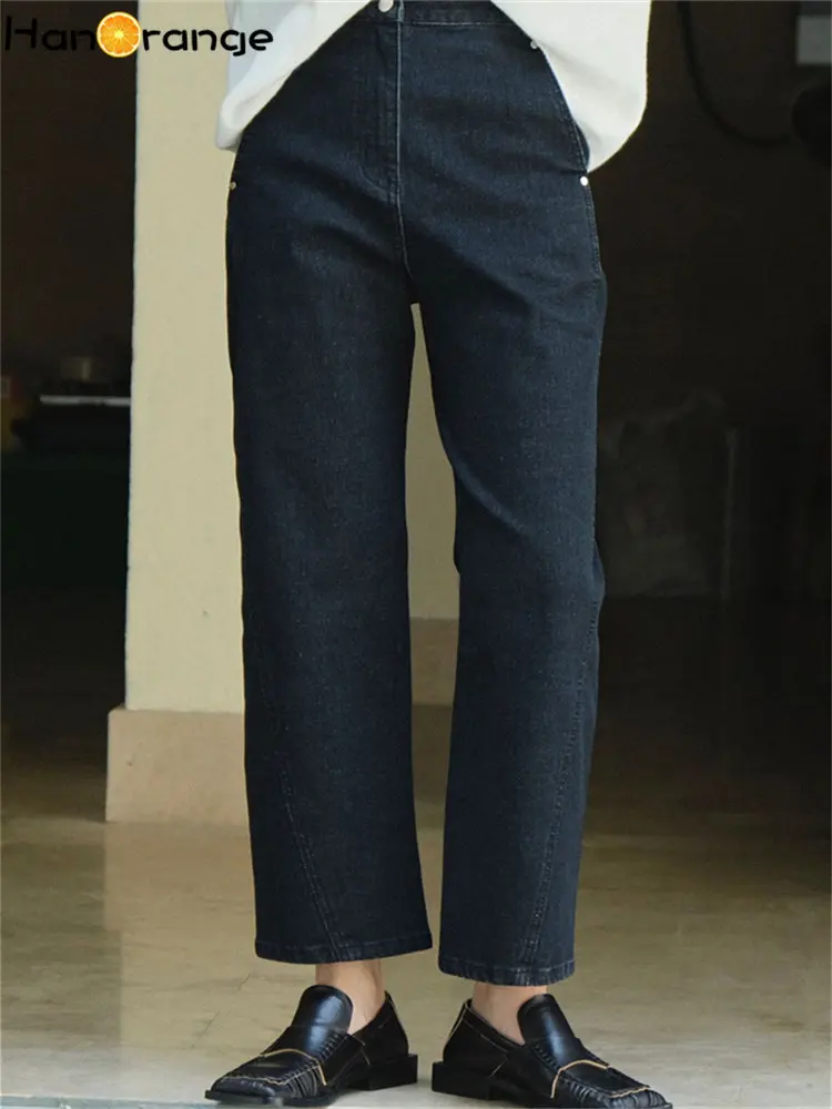 hanorange-2024-spring-casual-slightly-curved-side-ankle-length-jeans-women-high-waist-straight-loose-denim-trousers-female