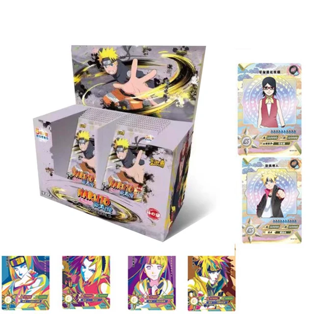 KAYOU véritable carte Naruto Collection complète série carte de Collection  chapitre de soldats chapitre enfants jouet carte de jeu cadeau 