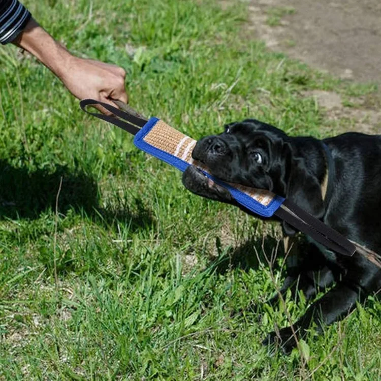 Dog Tug, Tug Toy Schutzhund, Training, IPO, French Linen,K-9, Shepherd, Police Dog or Any Dog Small size