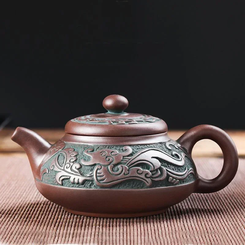 Yixing, необычная руда, искусственное керамическое устройство ручной работы, фиолетовый песок, ткань материкового Китая