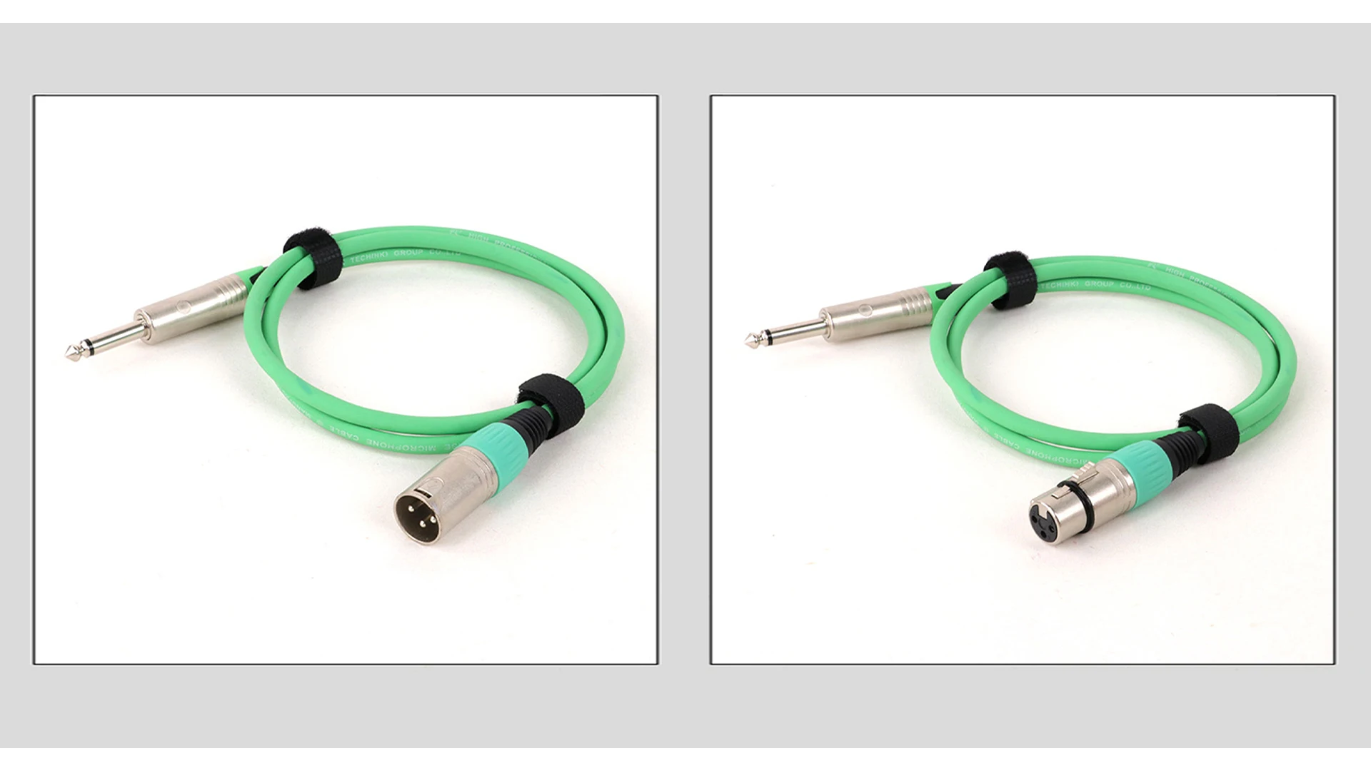1 Stk. 0 1/4 ''Stecker auf 3-poliges XLR-Kabel-Buchse/Stecker XLR auf Mono-Buchse 6,35/6.3mm (6,5") Stecker Audio-Kabel Mikrofon Amp Kabel – Detail 6