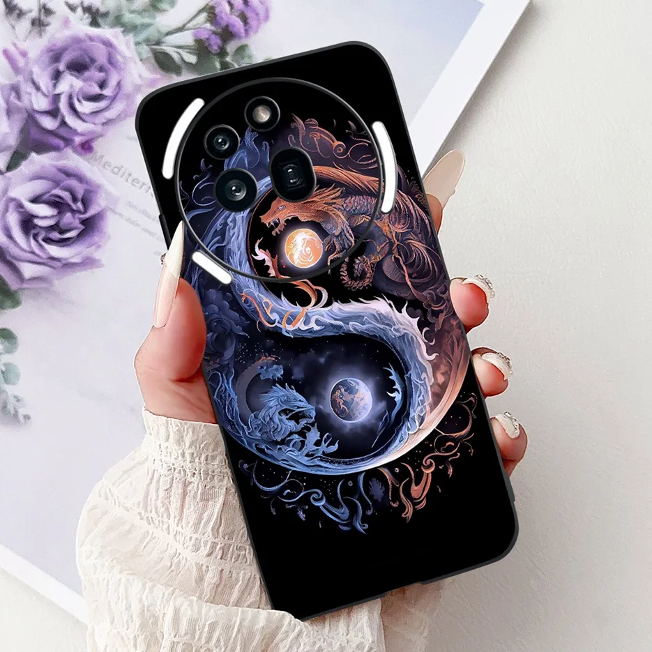 Cute Cat Lion Painted Shockproof Phone Case - Soft and Stylish Cover