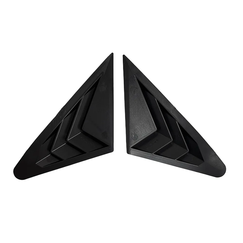 2 Pezzi per Ford Focus 2005 2006 2007 2008 Copertura Finestrino Anteriore Laterale Griglia di Ventilazione Trim Scoop Accessori in ABS - immagine 6