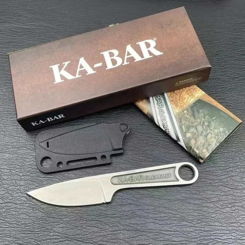 2025 new KB 1119 Straight Knife Wilderness Survival Tactical Tool Portable Outdoor Knife Sheath Multifunctional Stainless 5