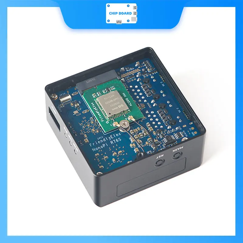 FriendlyElec NanoPi R76S | RK3576 LPDDR5 SBC | Dual 2.5G NIC