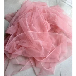 Soft Pink Blush Tulle Fabric - 3 M (Dusty Rose)