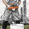 220V Electric Cement Mixer Paint Cement Plaster Mortar Mixing Machine Coating Mixer High Power with 6 Gear Adjustable Speed 1