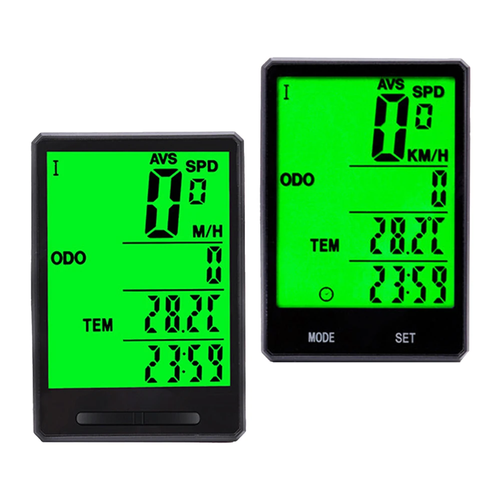 Description Picture 2 of itemWired and Wireless Bicycle Computer 2 8 Inch Display with Long Backlight and IPX6 Waterproof for Outdoor Adventures