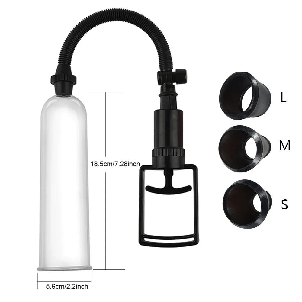 Penis Vacuum Pump penis vacuum pump Male Penis Enhancement Erectie Cock Enlarger Trainer Sex Toys for Men Dick Stimulate Extender Masturbator