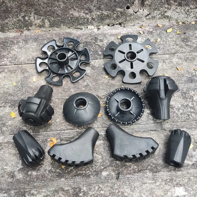 10 Pack Trekking Pole Caps Replacement 