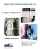 Professional Slush Blender Machine 24L Large Capacity 2 Tanks Commercial Fruit Slushie Frozen Beverage Dispenser Food Grade 4