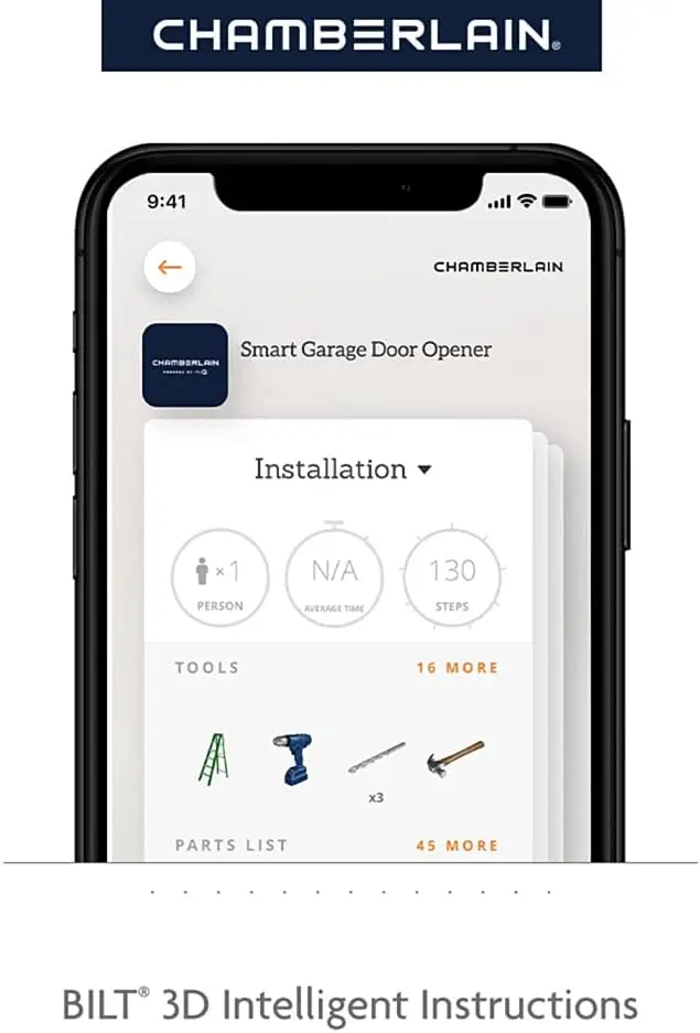 Smart Quiet Belt Drive Garage Door Opener, Gray