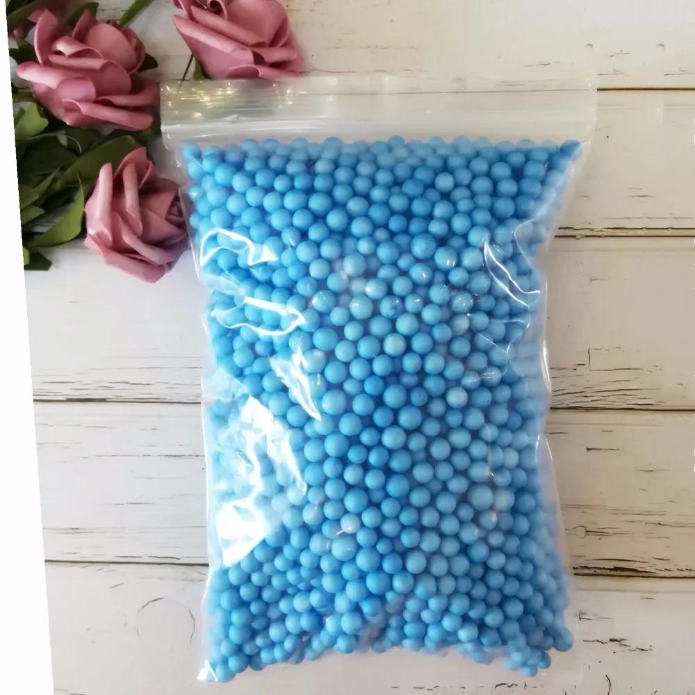 13g/bag 7-9mm No Bleeding Pastel Foam beads Slime Mini Styrofoam Foam Balls  for Wedding/Party DIY Decoration Accessories - AliExpress