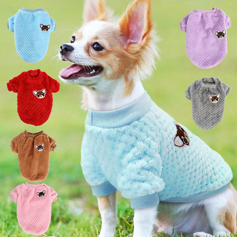 

Pet dog clothing, two legged plush jacket suitable for small and medium-sized dogs and cats, winter coat, puppy and cat clothing