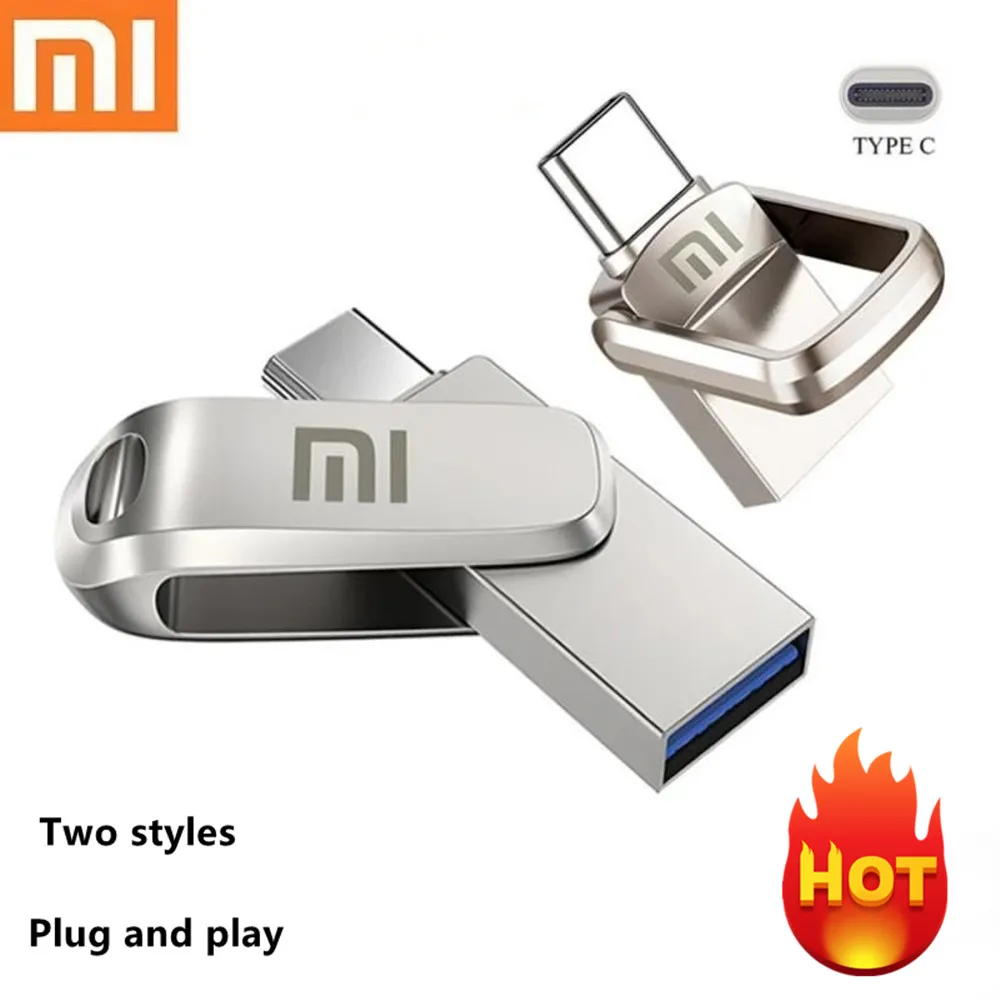 Xiaomi U Disk Two Styles 2tb 1tb Usb 3.1 Typec Interface Mobile Phone