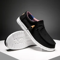 Men Casual Shoes Slip on Canvas Loafers Comfortable Walking Flats for Man  Non Slip Soft Moccasins Sneakers Summer loafers 1