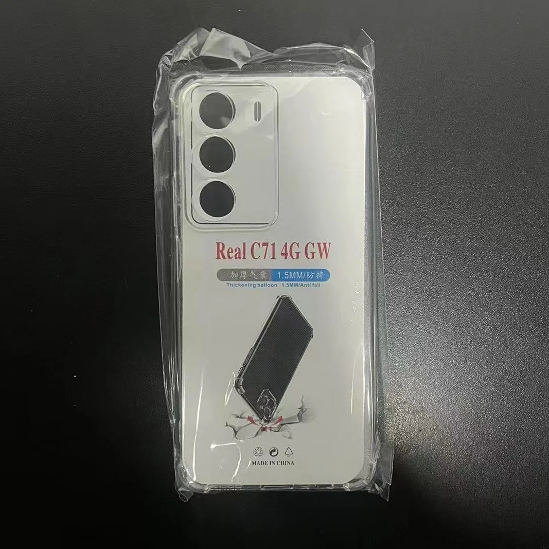 Clear Soft TPU Silicone Phone Case - Transparent and Durable Back Cover