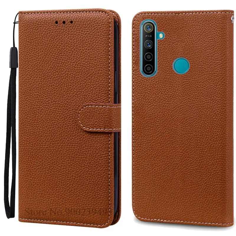 Leather Flip Wallet Phone Case - Premium Protective Back Cover