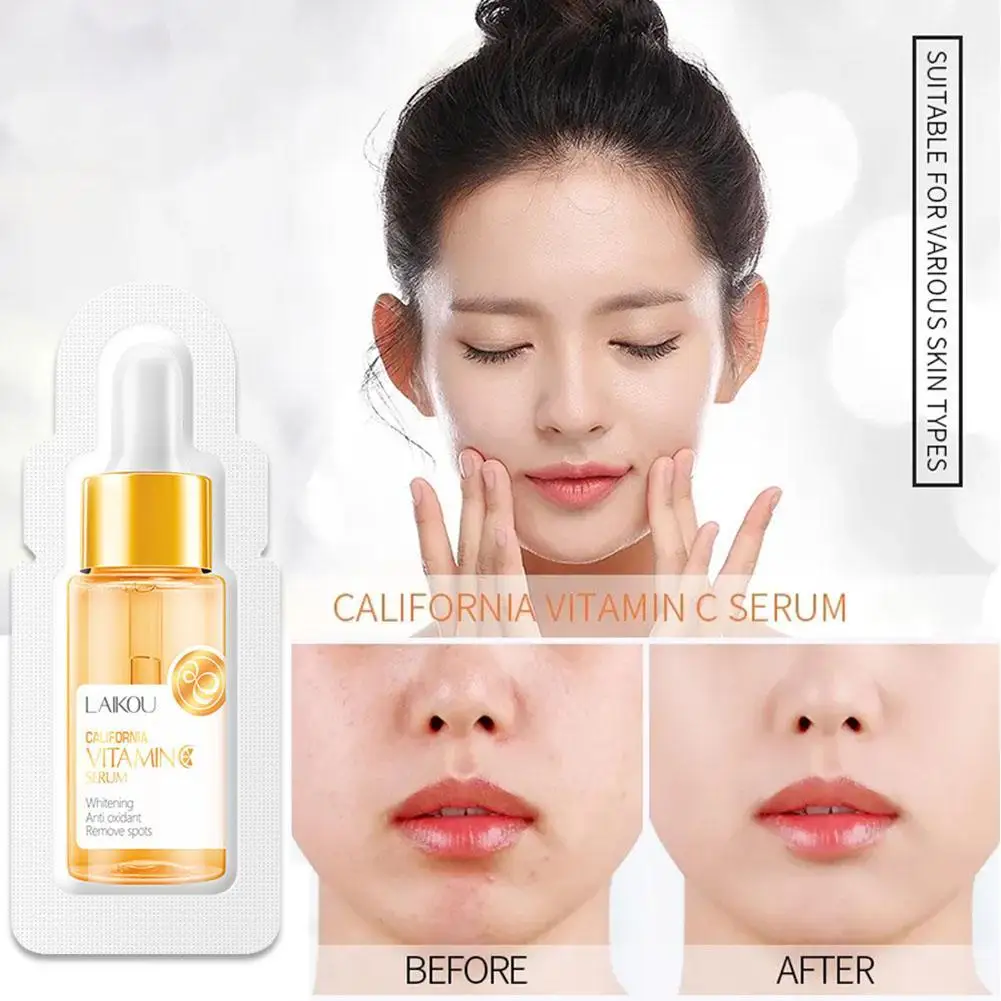 LAIKOU Serum Japan  Essence Anti-Aging Hyaluronic Acid Pure 24K Gold Whitening Vitamin C Anti Wrinkle Face Serum Care Skin