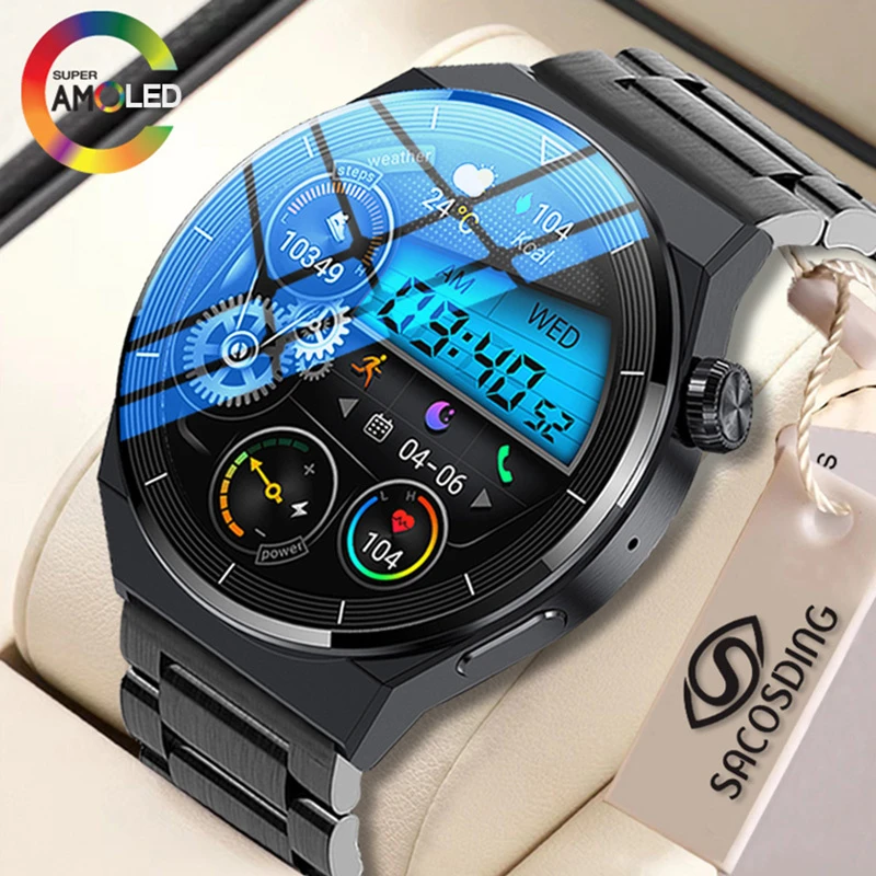 2023 New Watch GT3 Pro Smart Watch Men NFC Waterproof Sport Fitness