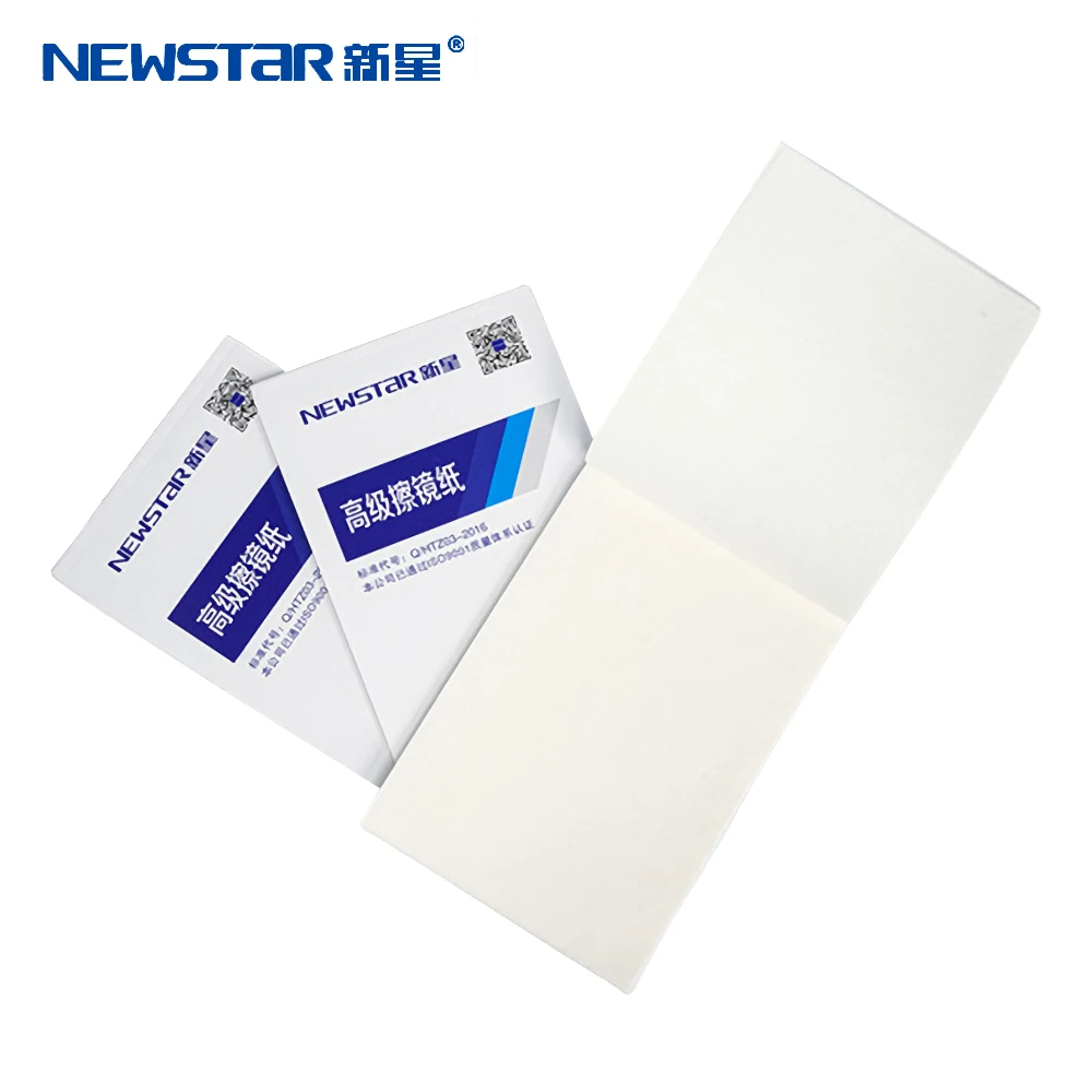 Lens Cleaning Paper Soft Wipe Sheets 10x15cm FORESTEDU Microscope Camera Mirror Water Absorption Optics Dust Wiping