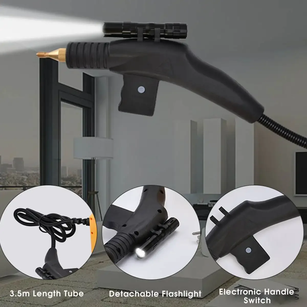 3000W 220V Professional Steam Cleaner Handheld Steam Generator High Pressure Cleaning Machine for Household Kitchen 6