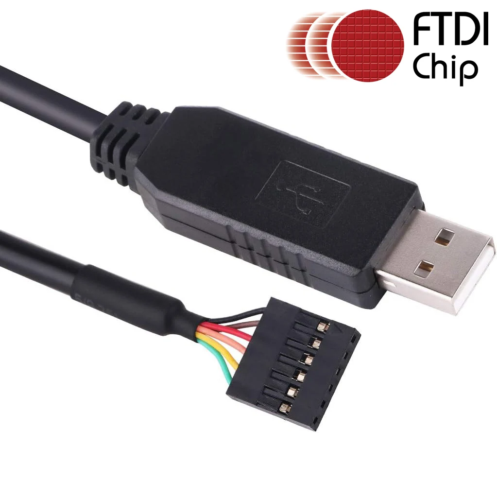 

USB к 3,3 v 5v TTL серийный кабель 6 P Dupont Header UART конвертер FTDI 6 контактов 3V3 5V1.8m