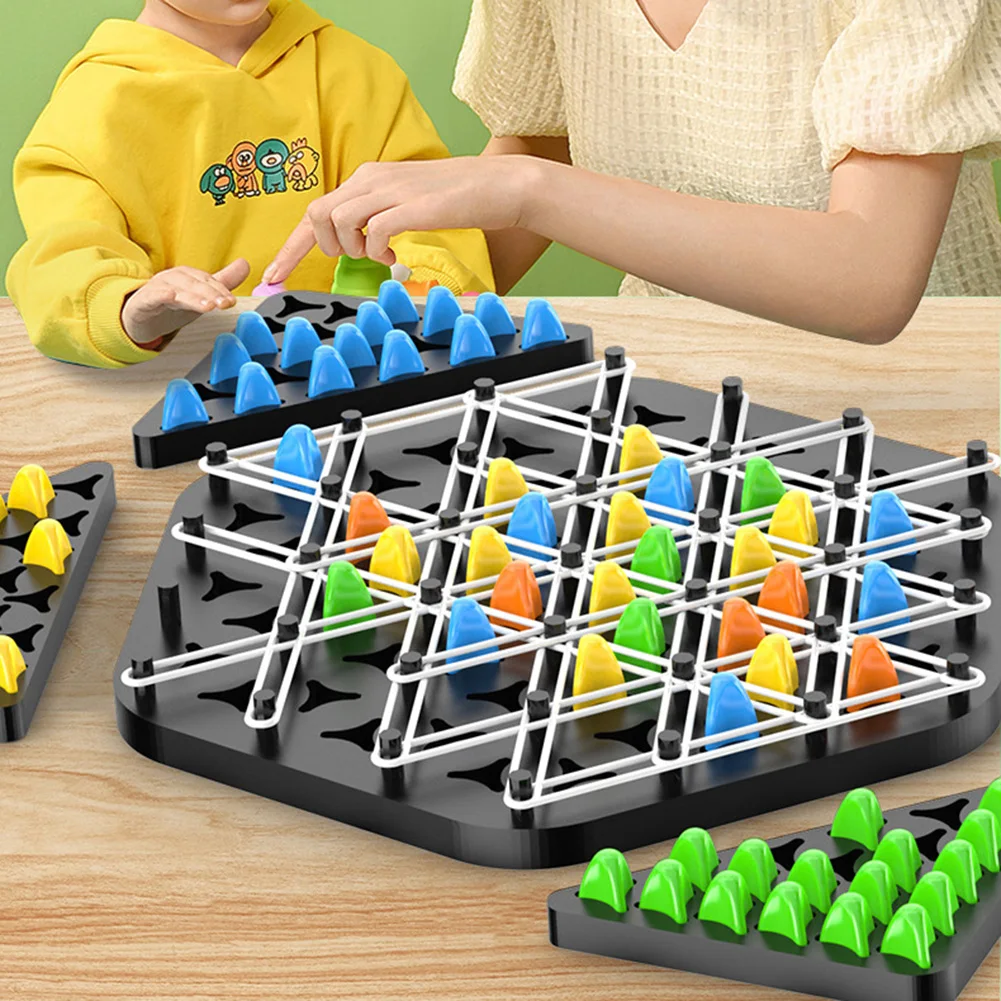ABS Triangle Chess Game Board for Family Party
